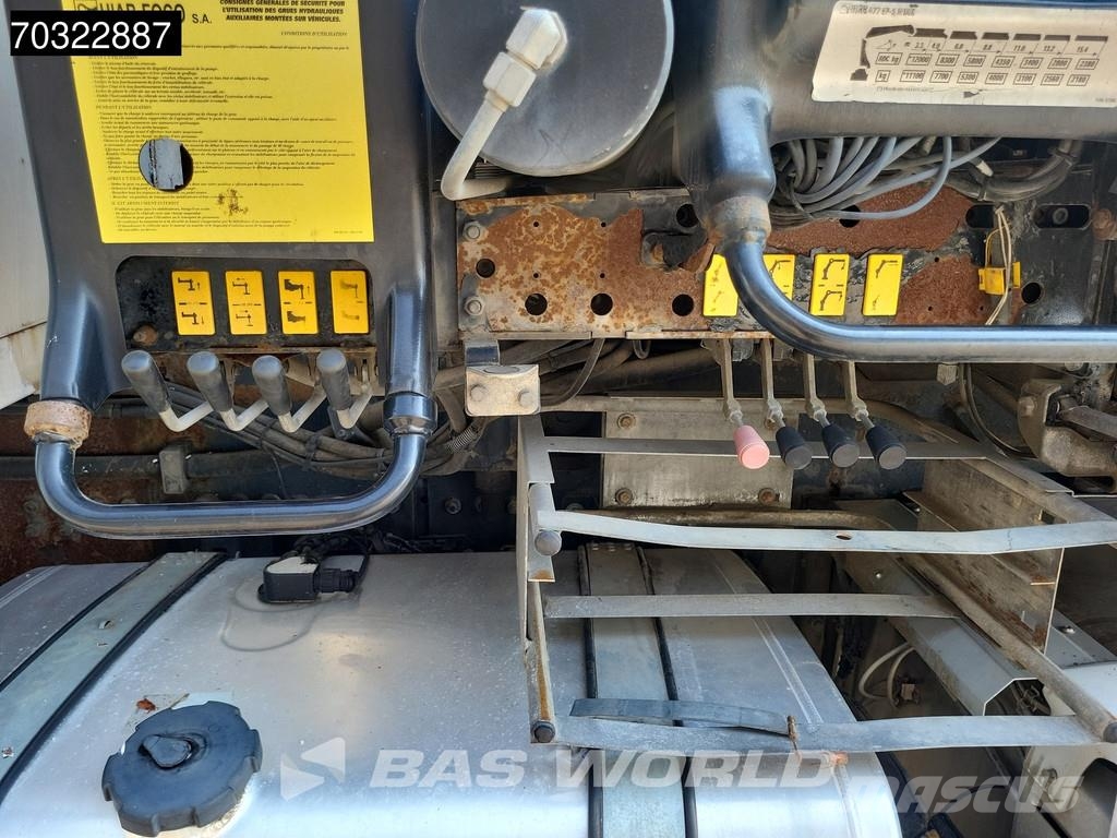 MAN TGS 26.440 6X4 HIAB 477 EP-5 HIDUO Crane Retarder Platte bakwagens