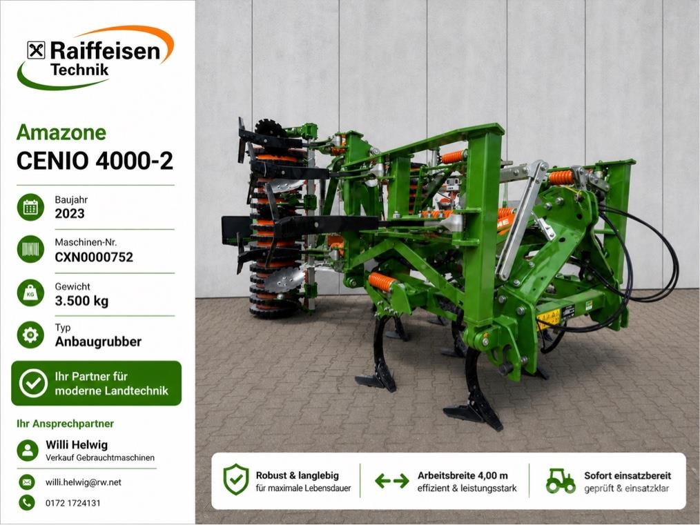 Amazone Cenio 4000-2 Cultivatoren