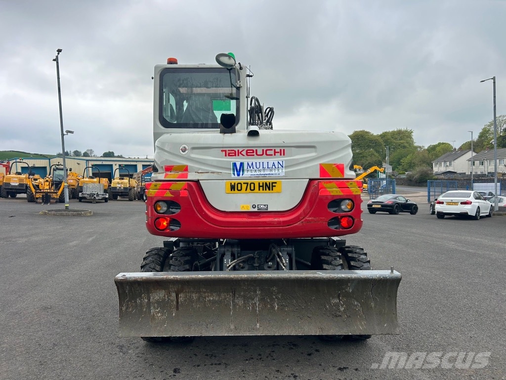 Takeuchi TB295W ( 3 piece boom ) 轮式挖掘机