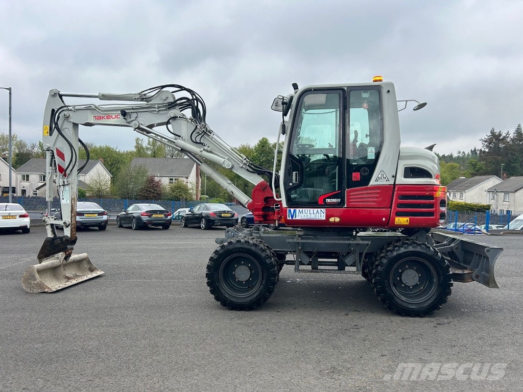 Takeuchi TB295W ( 3 piece boom ) 轮式挖掘机