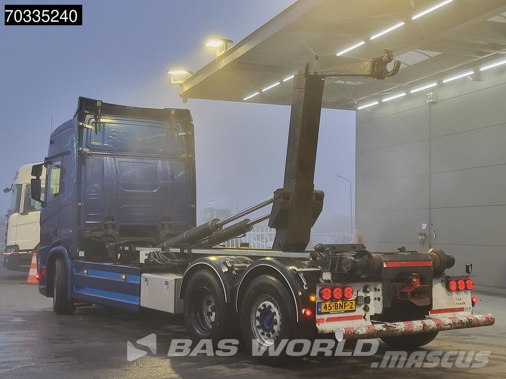 Scania R450 R 6X2 NL-truck APK 25tons VDL Containersystem Hook lift trucks