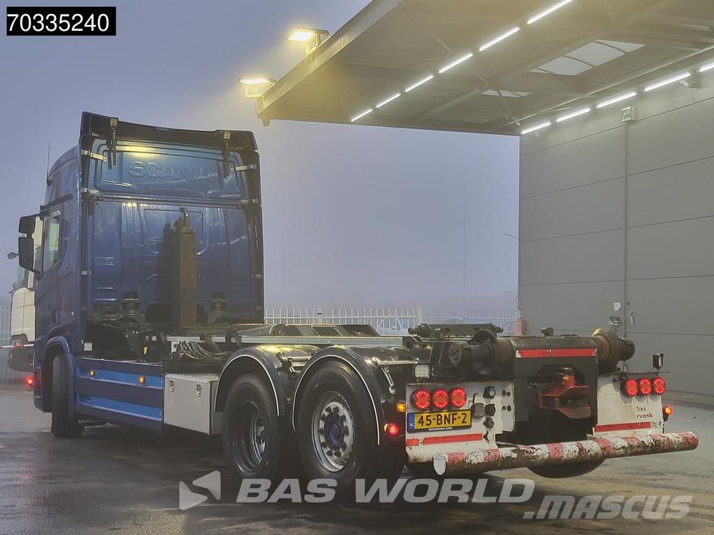 Scania R450 R 6X2 NL-truck APK 25tons VDL Containersystem Hook lift trucks