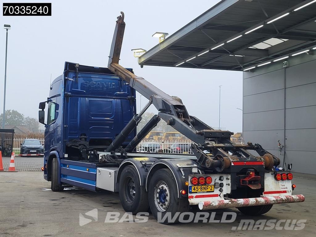 Scania R450 R 6X2 NL-truck APK 25tons VDL Containersystem Hook lift trucks