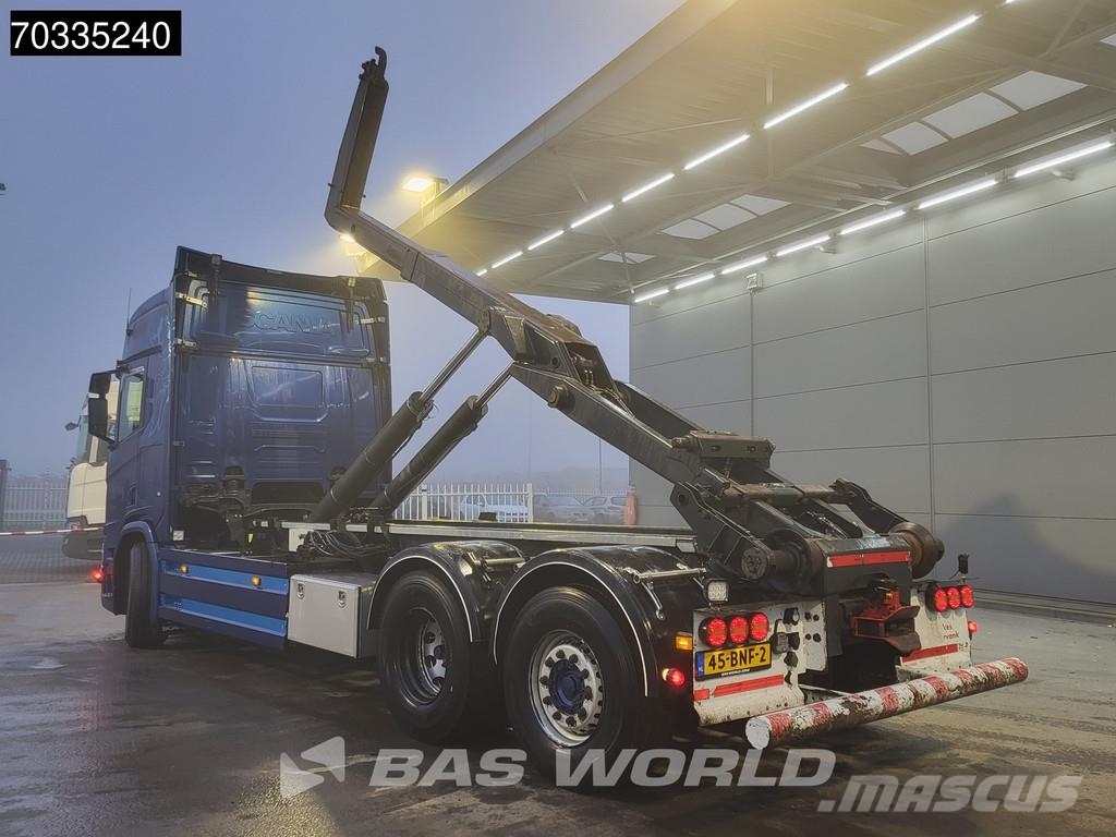 Scania R450 R 6X2 NL-truck APK 25tons VDL Containersystem Hook lift trucks