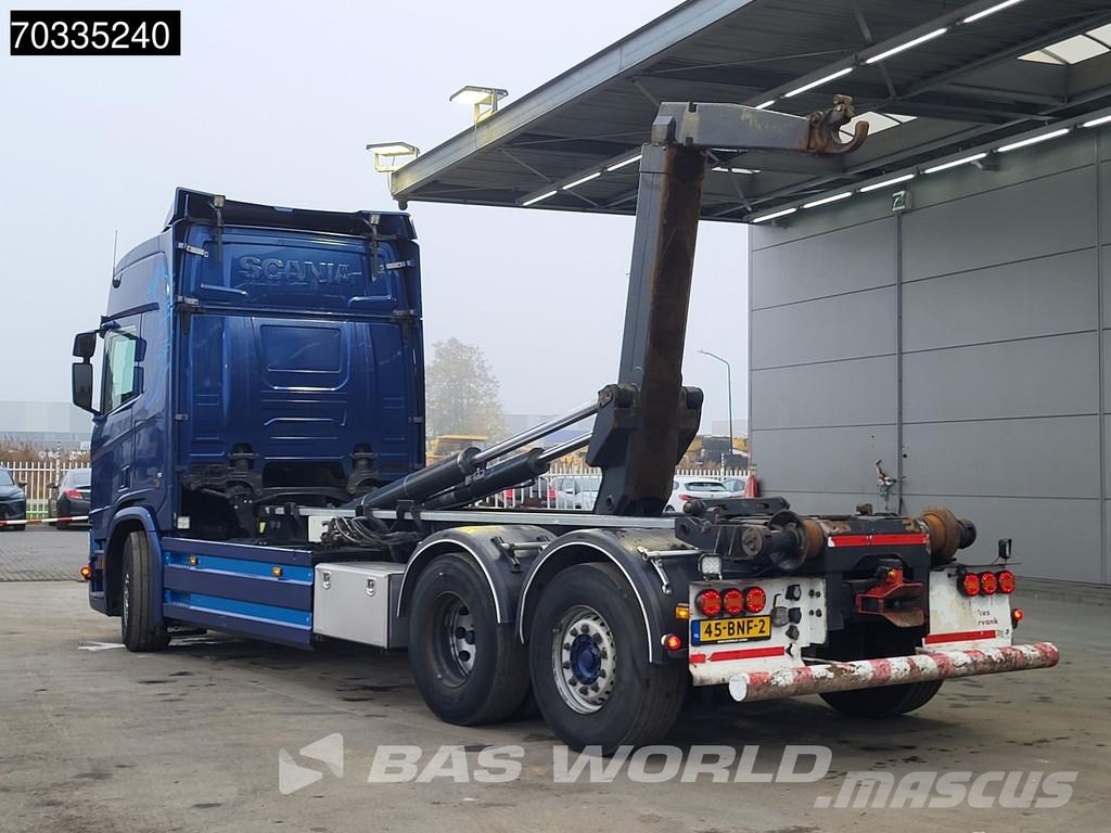 Scania R450 R 6X2 NL-truck APK 25tons VDL Containersystem Hook lift trucks
