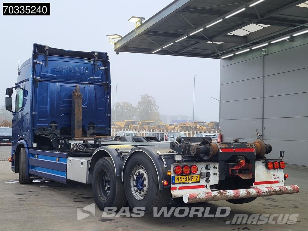 Scania R450 R 6X2 NL-truck APK 25tons VDL Containersystem Hook lift trucks