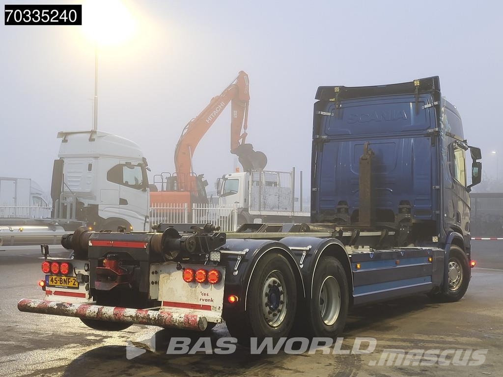 Scania R450 R 6X2 NL-truck APK 25tons VDL Containersystem Hook lift trucks