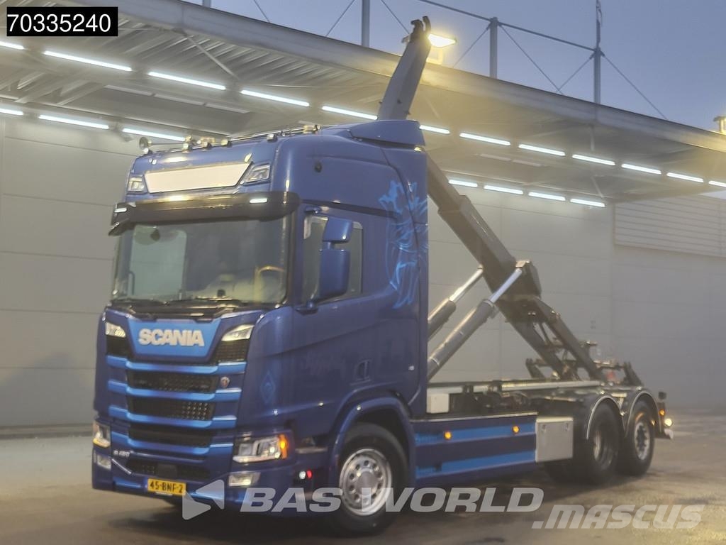 Scania R450 R 6X2 NL-truck APK 25tons VDL Containersystem Hook lift trucks