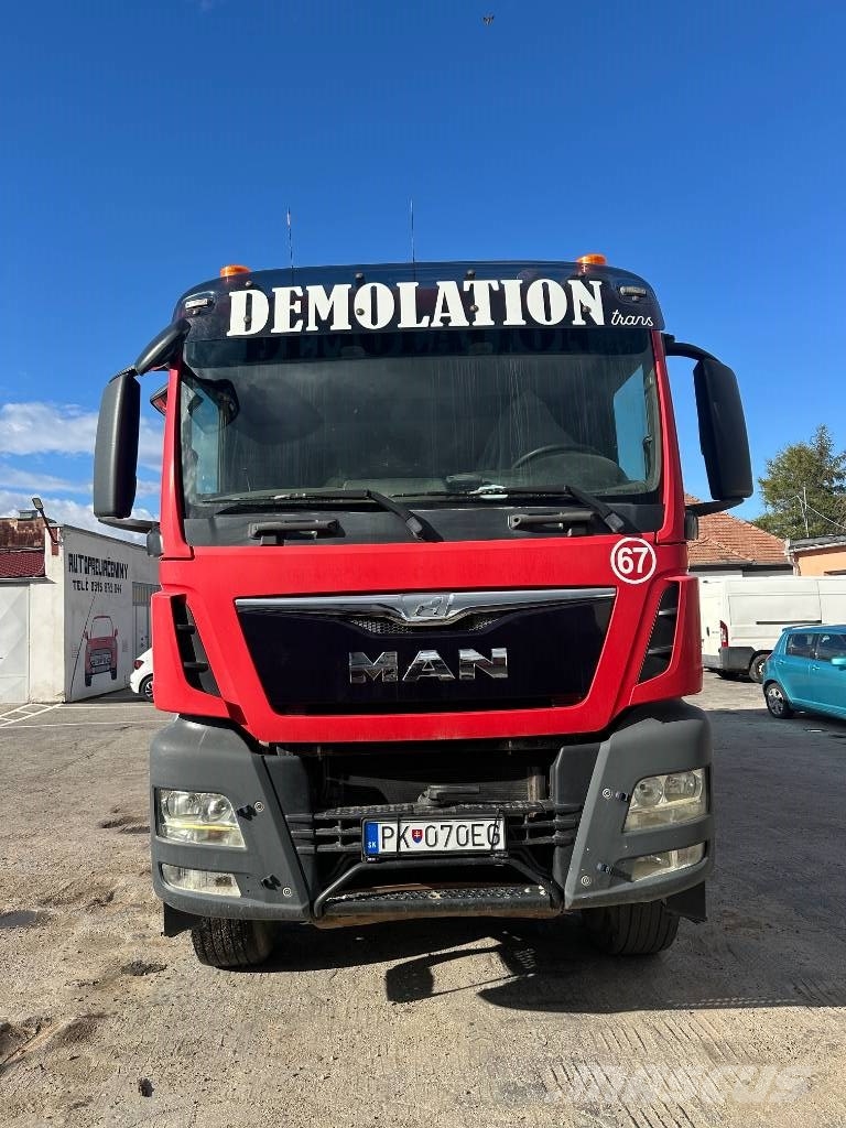 MAN TGS 41.480 Lastbiler med tip