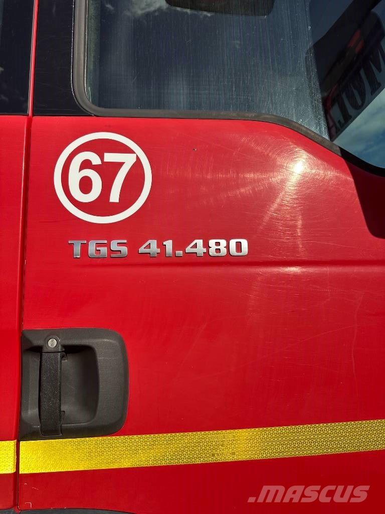 MAN TGS 41.480 Lastbiler med tip