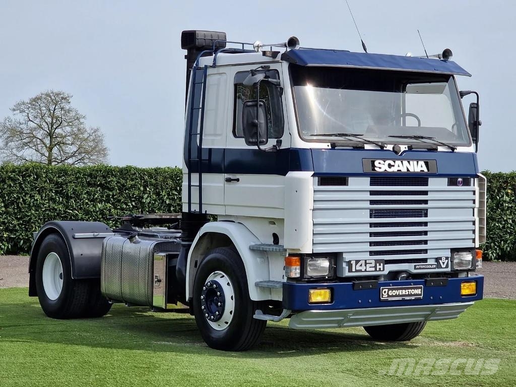 Scania R142-V8 420 V8 - Old timer - Clean chassis/cab/int Naudoti vilkikai