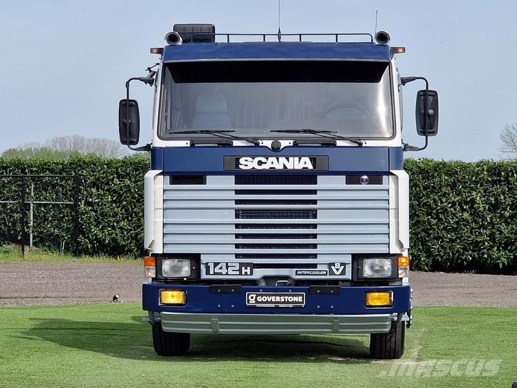 Scania R142-V8 420 V8 - Old timer - Clean chassis/cab/int Naudoti vilkikai