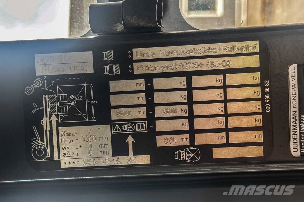 Linde H70D-01 Дизельні навантажувачі