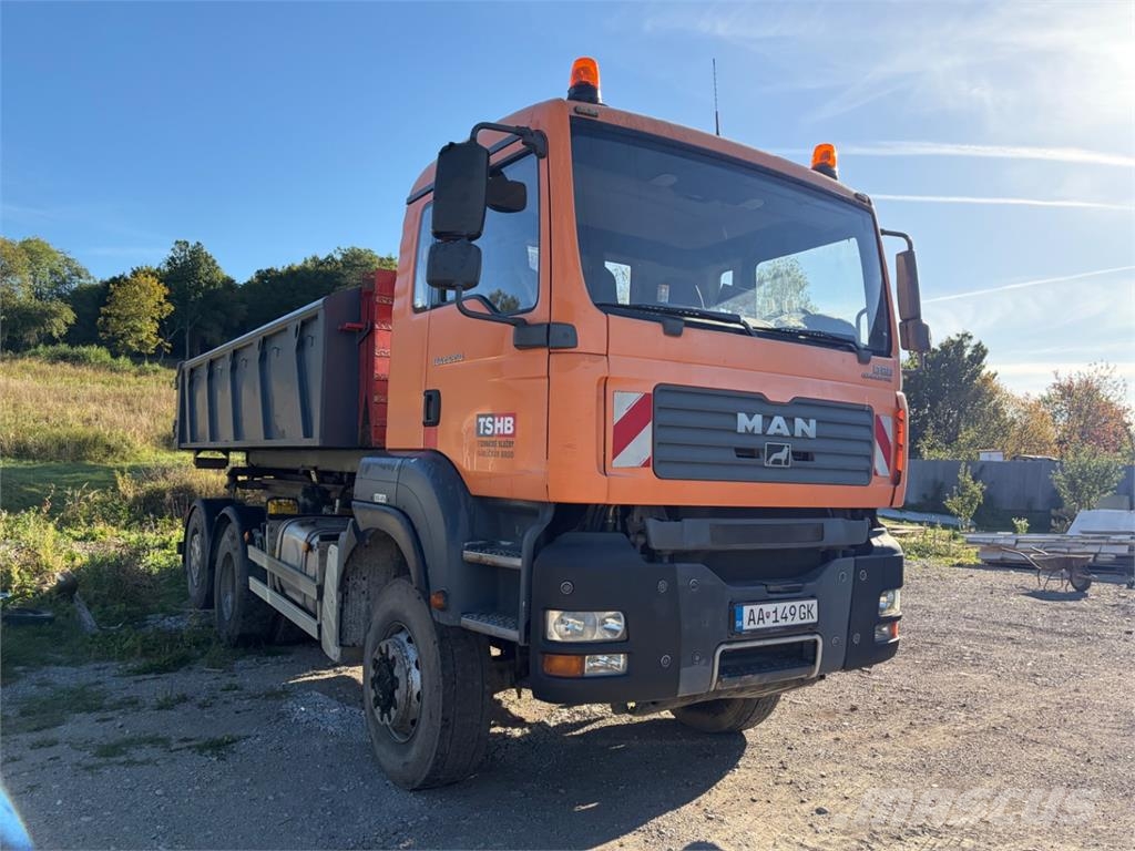 MAN TGA 28.350 6X4-4 BL شاحنات بمقصورة وهيكل