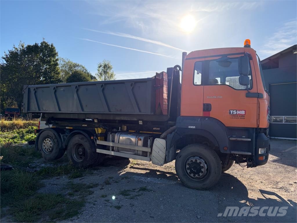 MAN TGA 28.350 6X4-4 BL شاحنات بمقصورة وهيكل