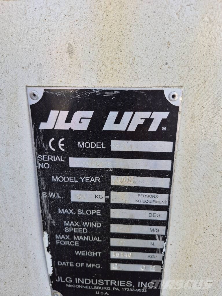 JLG 800 AJ Plataforma de trabajo articulada