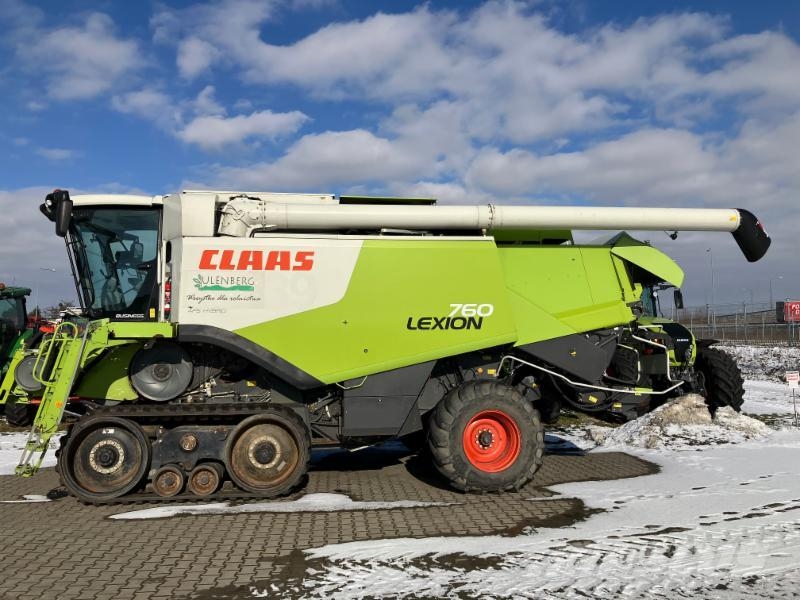 CLAAS LEXION 760 TERRA TRAC Kombinované zberacie stroje