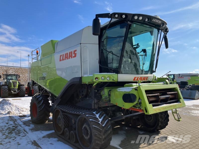 CLAAS LEXION 760 TERRA TRAC Kombinované zberacie stroje