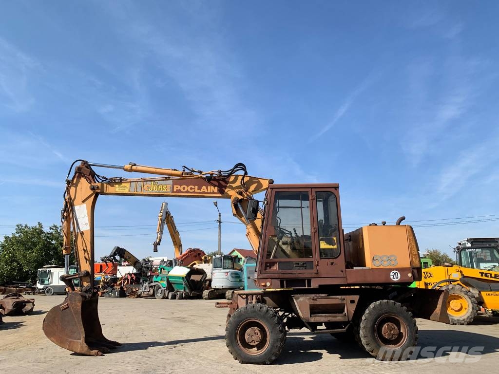 Case Poclain 688 Excavatoare cu roti