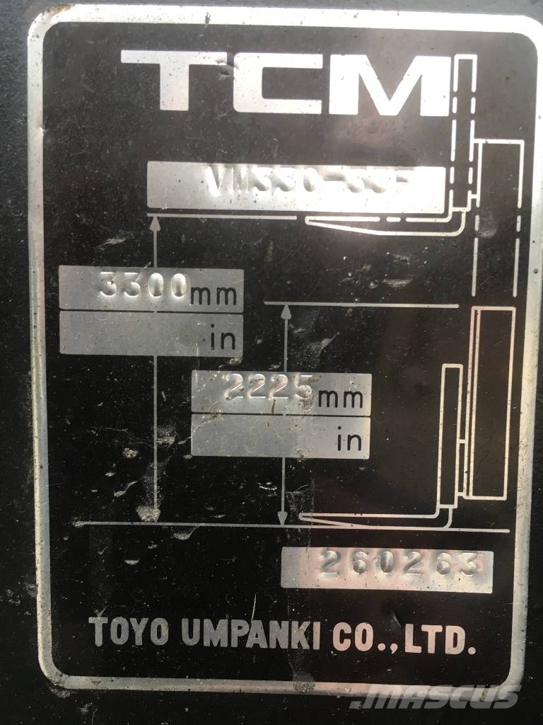 TCM FG30N 5T V-2881 OB Gasolmotviktstruckar