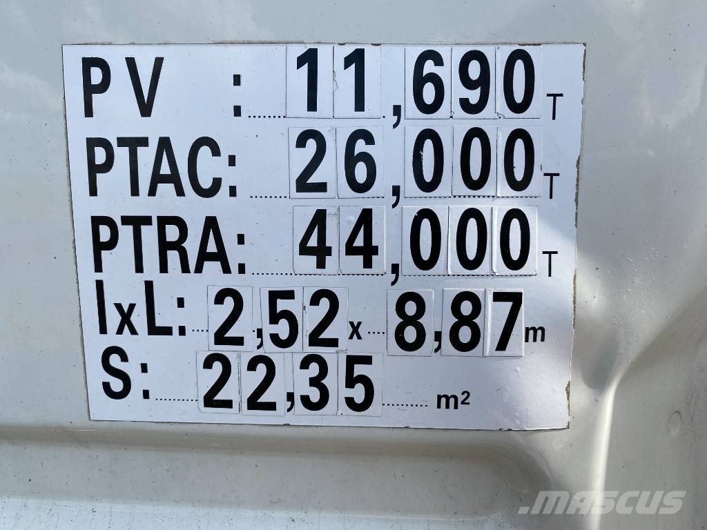 Volvo FMX 460 Euro6/Marrel AL20S55 1er Main endommagé Camion ampliroll