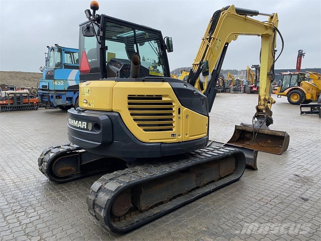 Yanmar VIO80-1A Kolesové rýpadlá