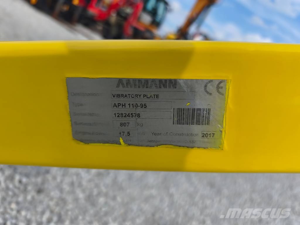 Ammann APH 110-95 WACKER NEUSON DPU 110 80 Уплотнители грунта