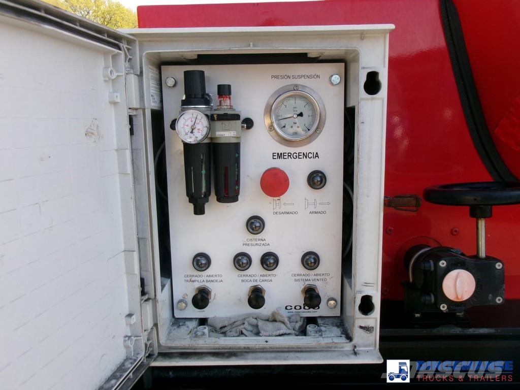 Cobo Bitumen tank inox 34 m3 / 1 comp Напівпричепи-автоцистерни