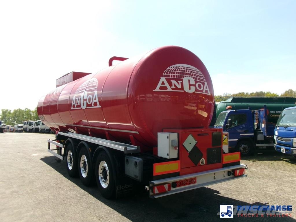 Cobo Bitumen tank inox 34 m3 / 1 comp Напівпричепи-автоцистерни