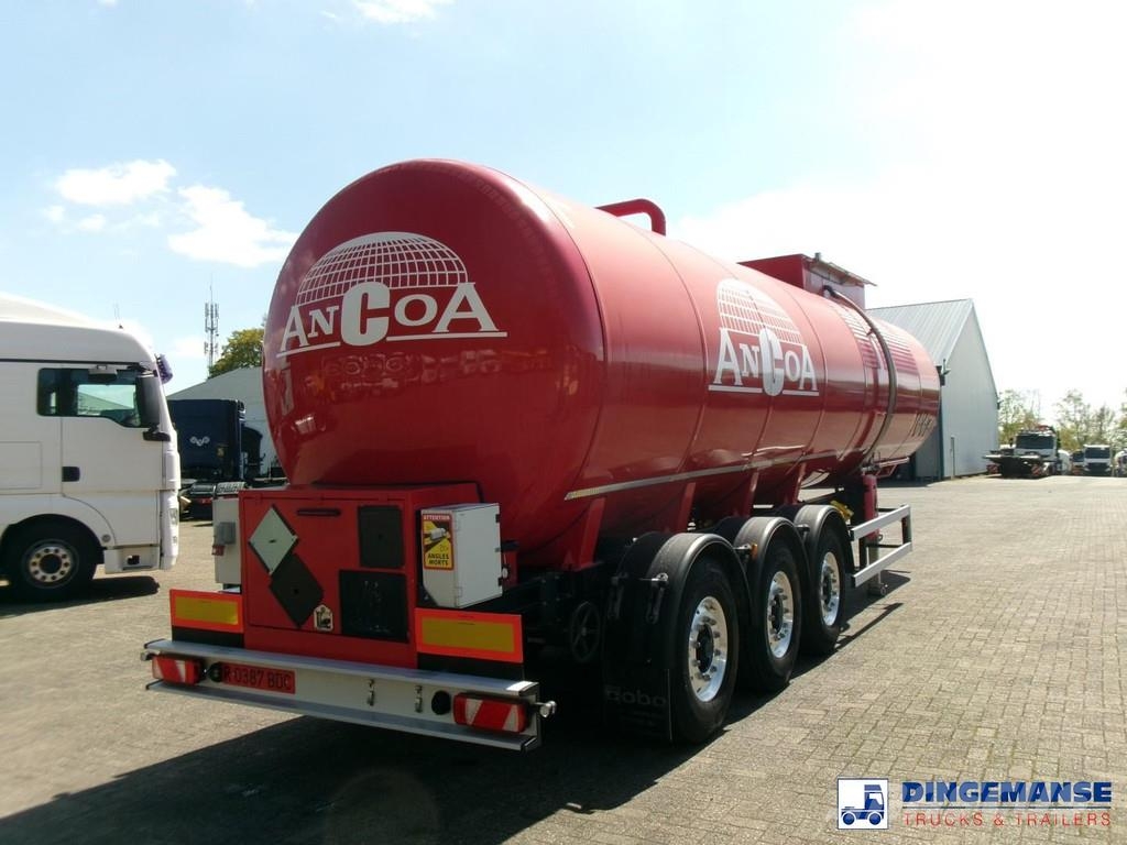 Cobo Bitumen tank inox 34 m3 / 1 comp Напівпричепи-автоцистерни