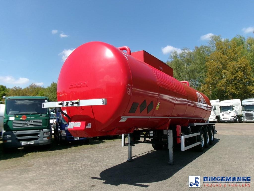 Cobo Bitumen tank inox 34 m3 / 1 comp Напівпричепи-автоцистерни
