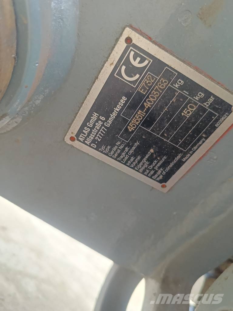 Atlas E732 polyp grijper polyp grab polypgrametal scrap Greifer