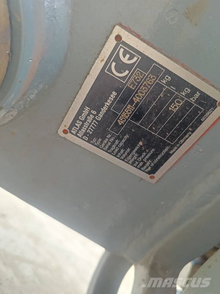Atlas E732 polyp grijper polyp grab polypgrametal scrap Greifer