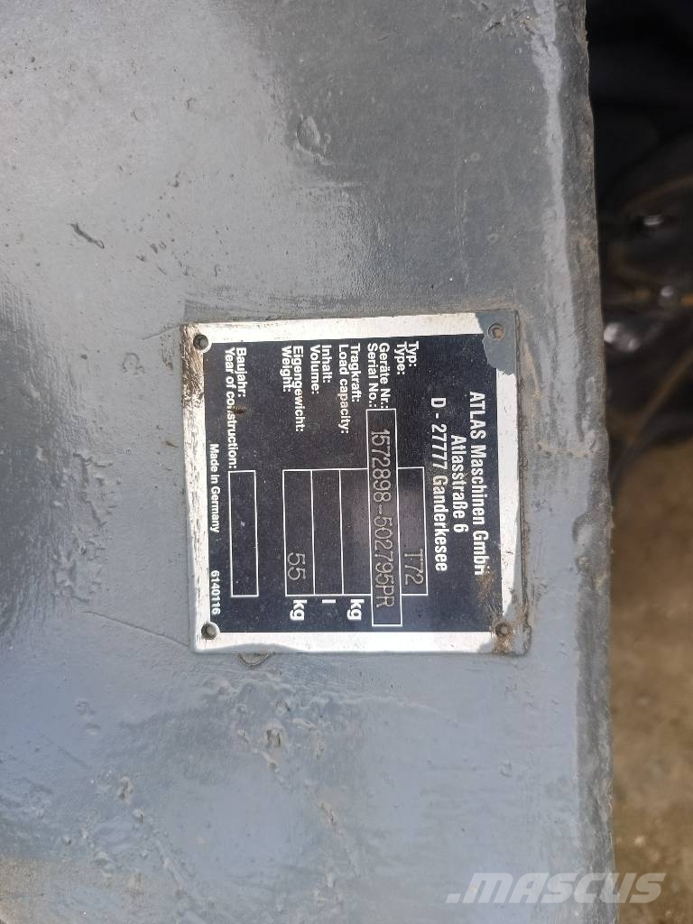 Atlas E732 polyp grijper polyp grab polypgrametal scrap Greifer
