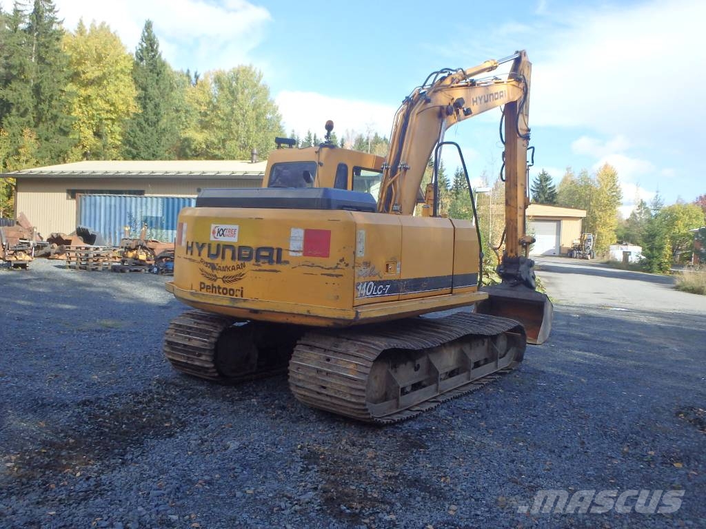 Hyundai Robex 140 LC-7 Lánctalpas kotrók