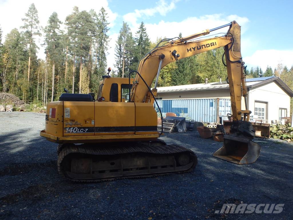 Hyundai Robex 140 LC-7 Lánctalpas kotrók
