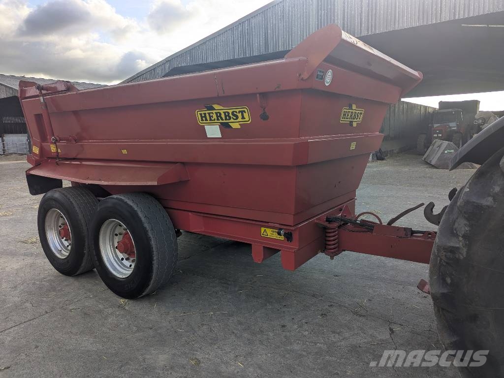 Herbst TWIN AXLE DUMP TRAILER Tipper trucks