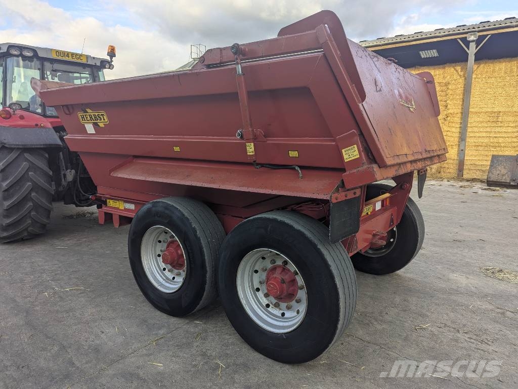 Herbst TWIN AXLE DUMP TRAILER Tipper trucks