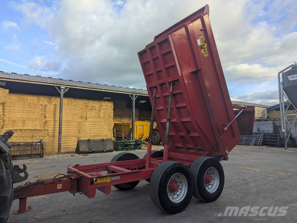 Herbst TWIN AXLE DUMP TRAILER Tipper trucks
