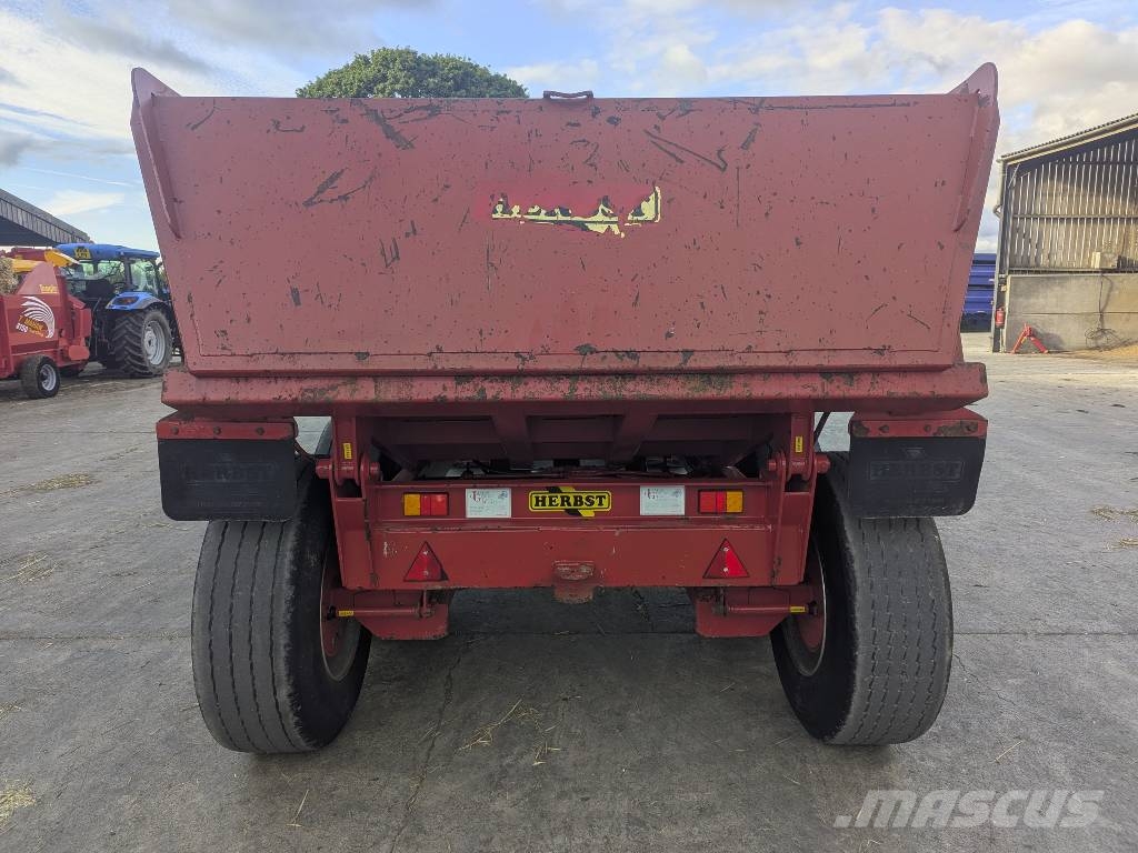 Herbst TWIN AXLE DUMP TRAILER Tipper trucks