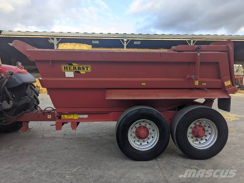 Herbst TWIN AXLE DUMP TRAILER Tipper trucks