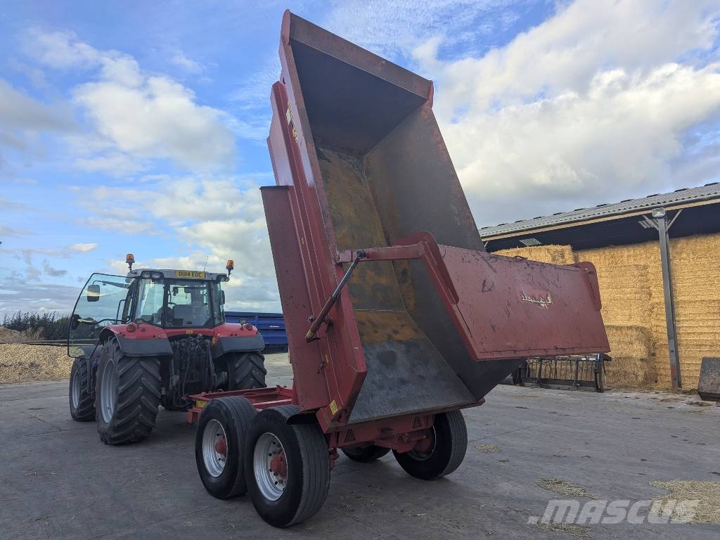 Herbst TWIN AXLE DUMP TRAILER Tipper trucks