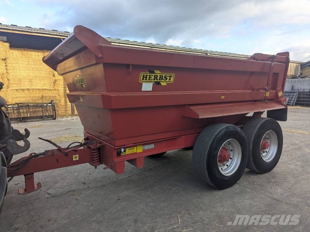 Herbst TWIN AXLE DUMP TRAILER Tipper trucks