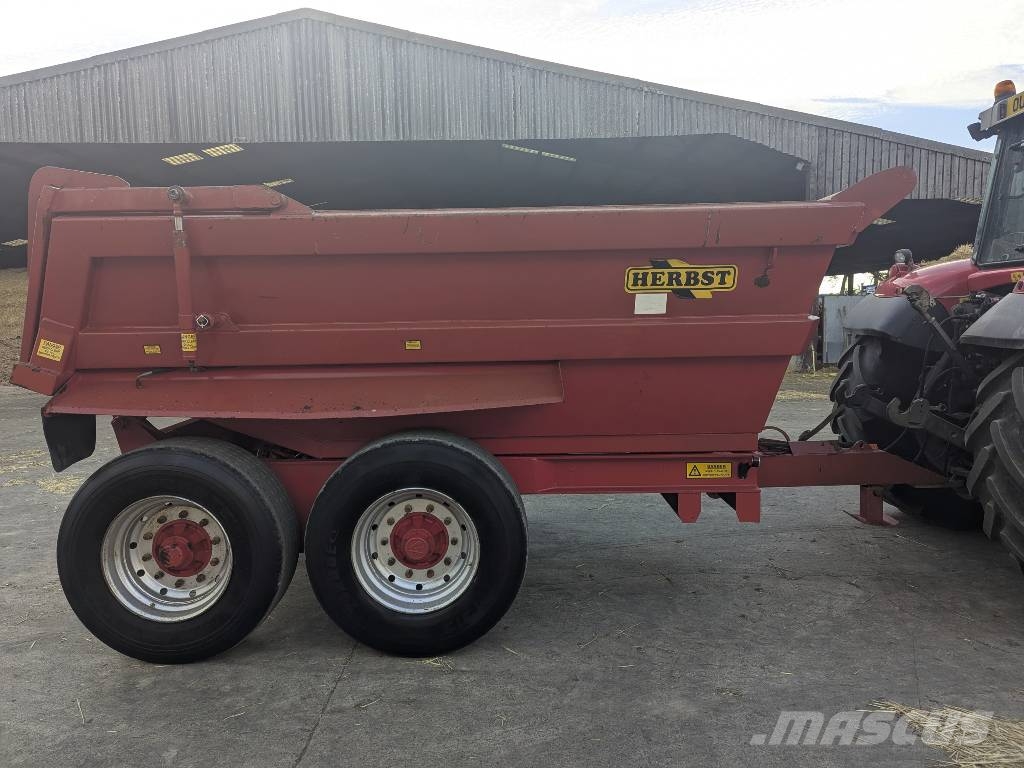 Herbst TWIN AXLE DUMP TRAILER Tipper trucks