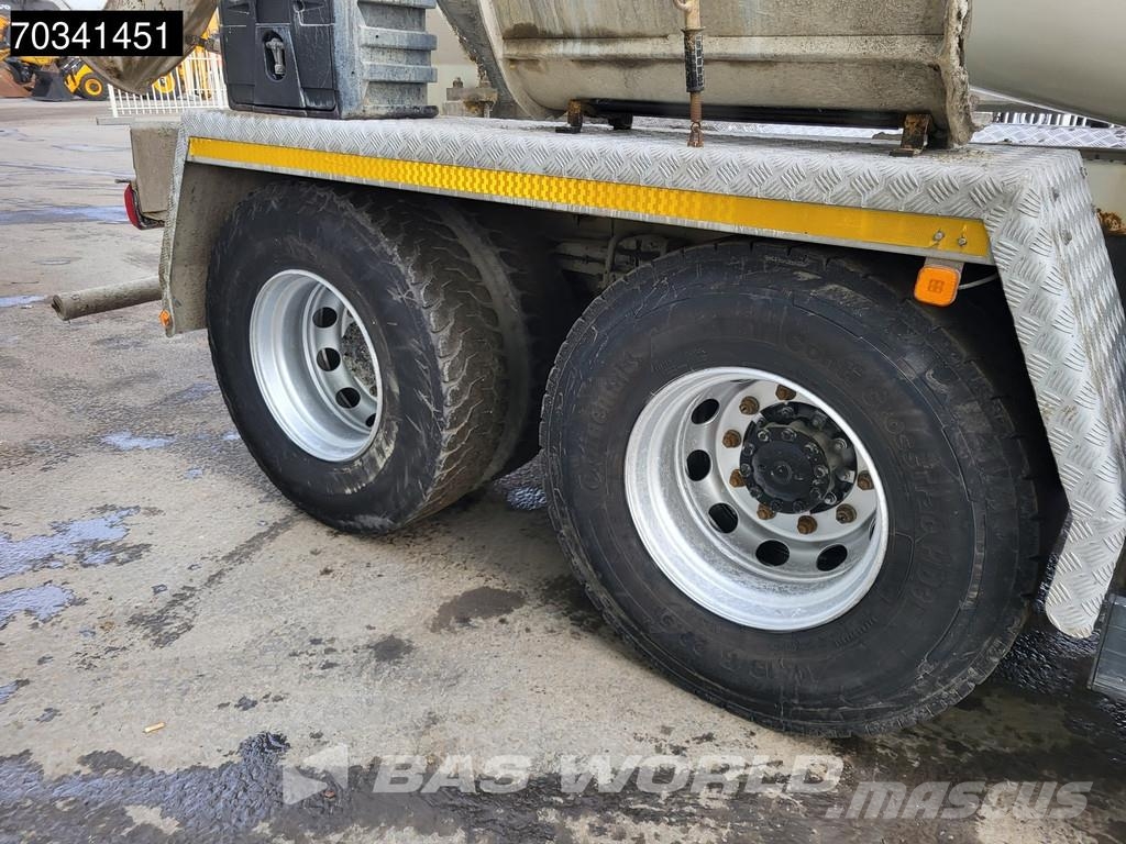 MAN TGS 32.420 8X4 9m3 Stetter AM 9 FHC LL Steel suspe Автобетоновози