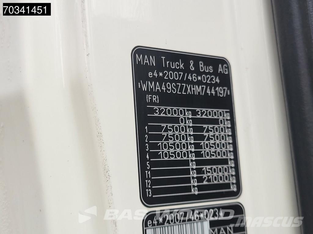 MAN TGS 32.420 8X4 9m3 Stetter AM 9 FHC LL Steel suspe Автобетоновози