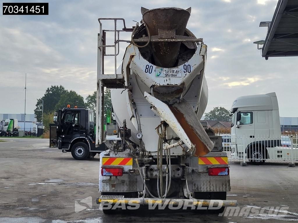 MAN TGS 32.420 8X4 9m3 Stetter AM 9 FHC LL Steel suspe Автобетоновози