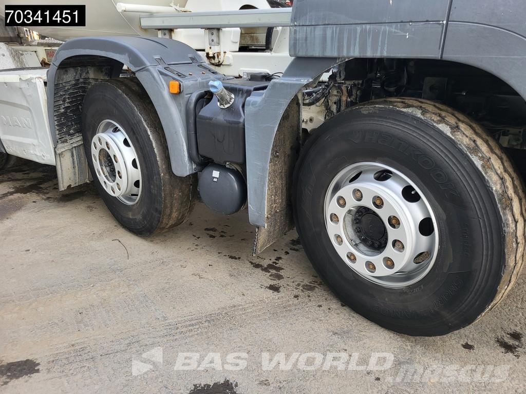 MAN TGS 32.420 8X4 9m3 Stetter AM 9 FHC LL Steel suspe Автобетоновози