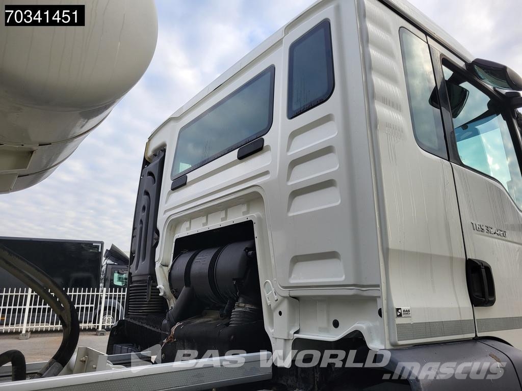 MAN TGS 32.420 8X4 9m3 Stetter AM 9 FHC LL Steel suspe Автобетоновози