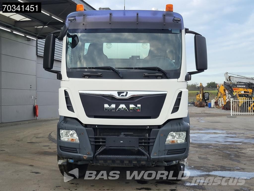 MAN TGS 32.420 8X4 9m3 Stetter AM 9 FHC LL Steel suspe Автобетоновози